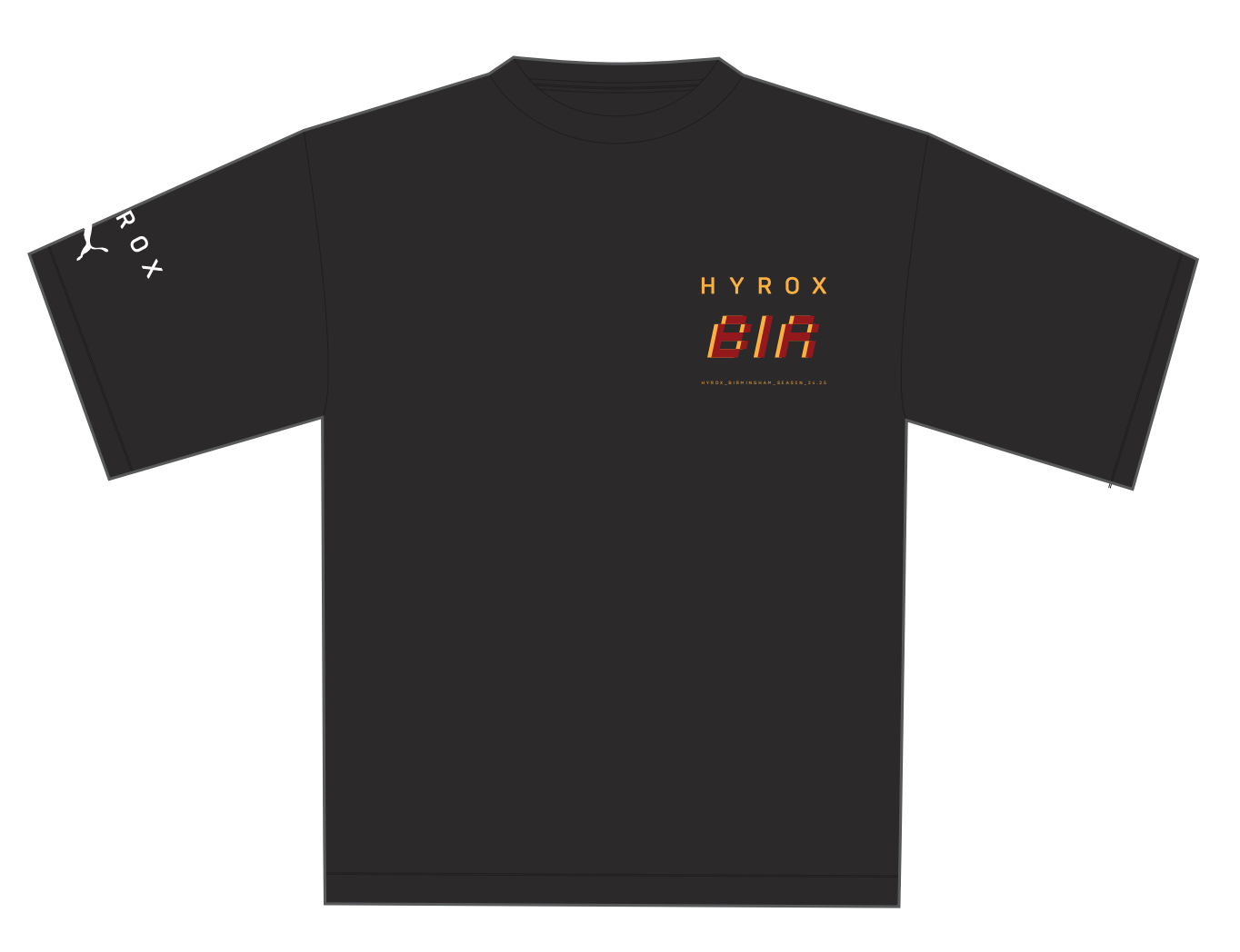 Birmingham Men's CITY LIFESTYLE TEE - black