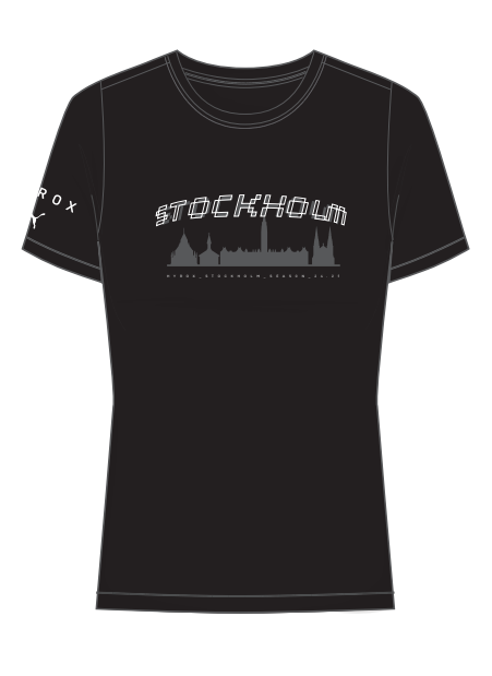 STOCKHOLM PUMA X HYROX WOMENS PERFORMANCE CITY TEE - black