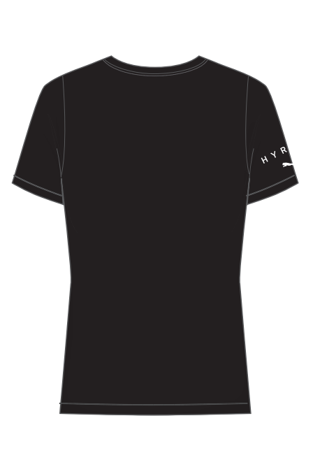 STOCKHOLM PUMA X HYROX WOMENS PERFORMANCE CITY TEE - black