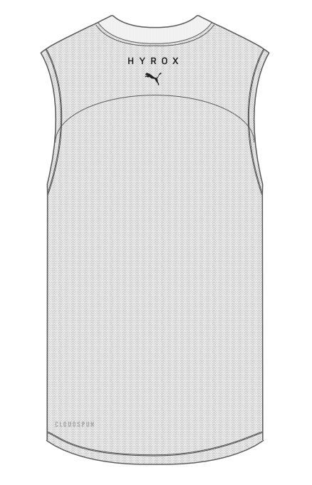 Frankfurt PUMA X HYROX M CITY PERFORMANCE TANK - white