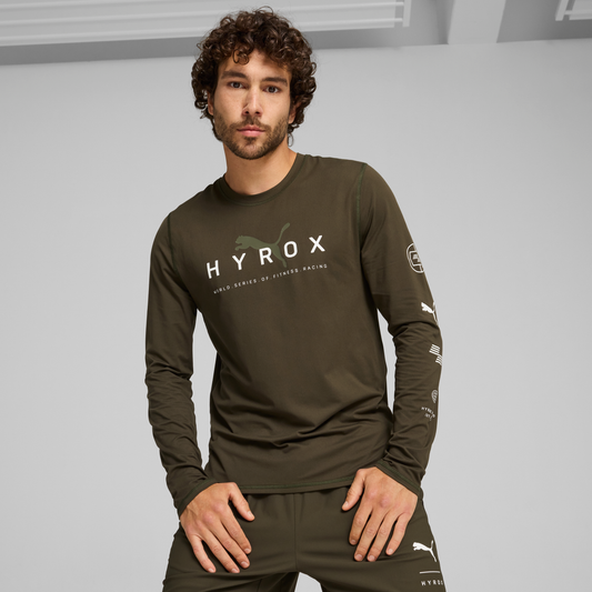 HYROX x PUMA Run Cloudspun LS Tee