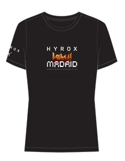 Madrid Women's PERFORMANCE CITY TEE - black