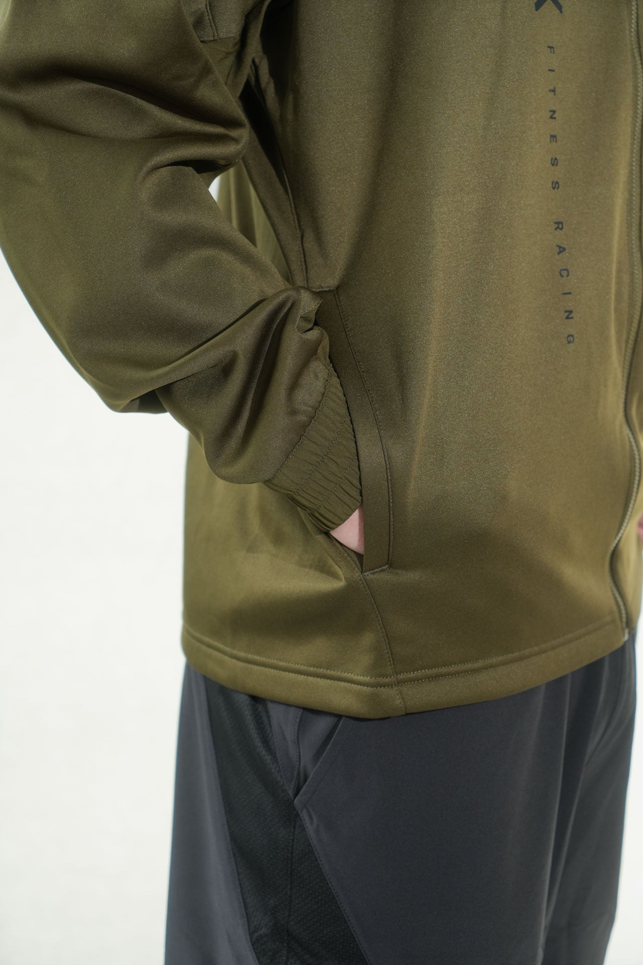 HYROX|PUMA FIT PWR Fleece FZ Jacket - Green