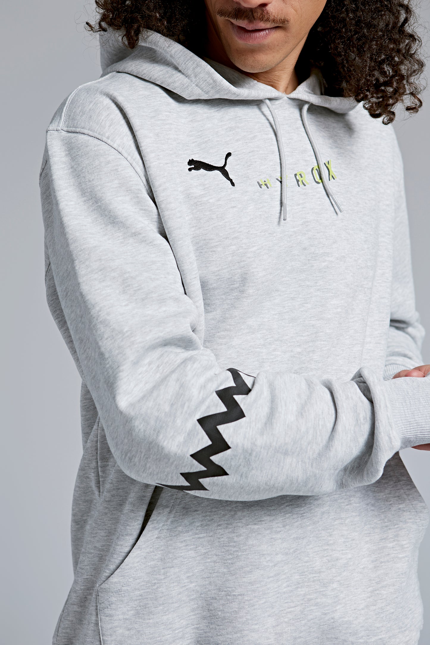 HYROX|PUMA Hoops Team Hoodie - Grey