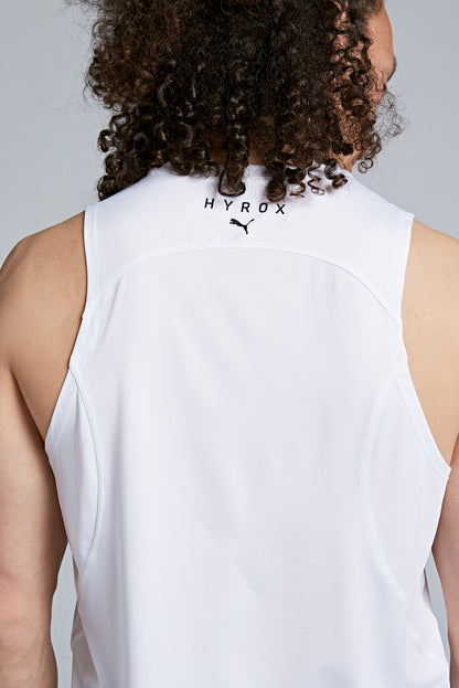 Milan PUMA X HYROX M CITY PERFORMANCE TANK - white