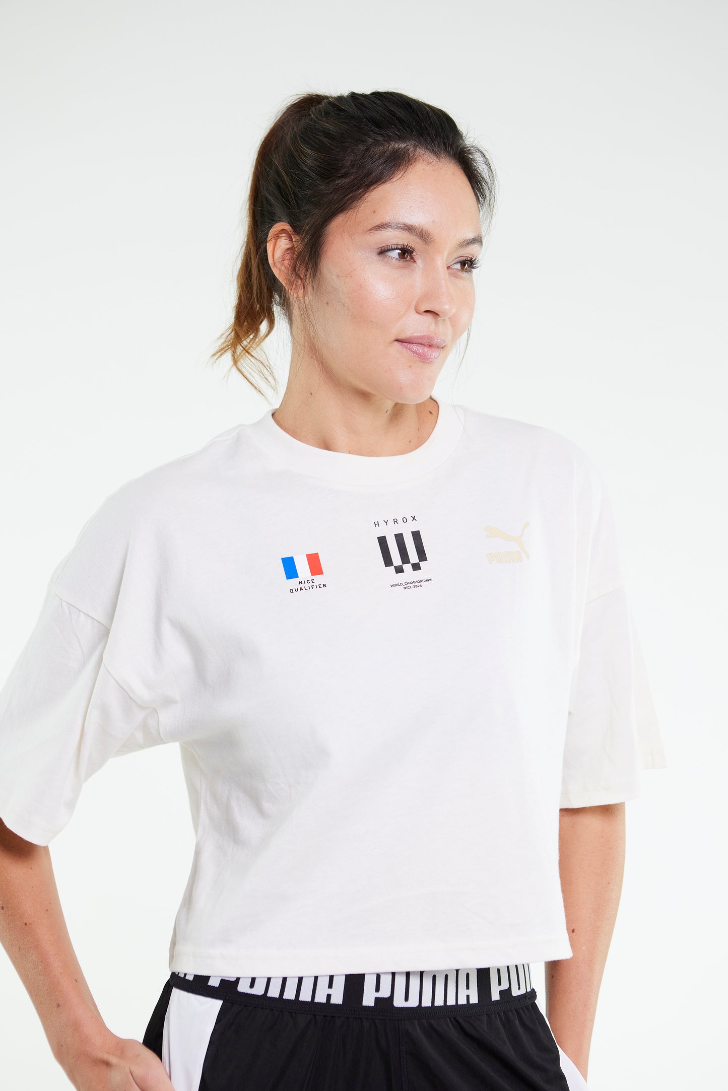 Womens Nice Tee - White