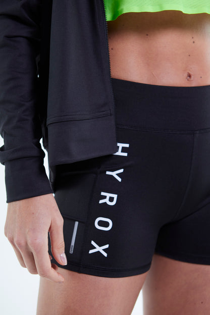 Train Fav 3" Short Tight - black