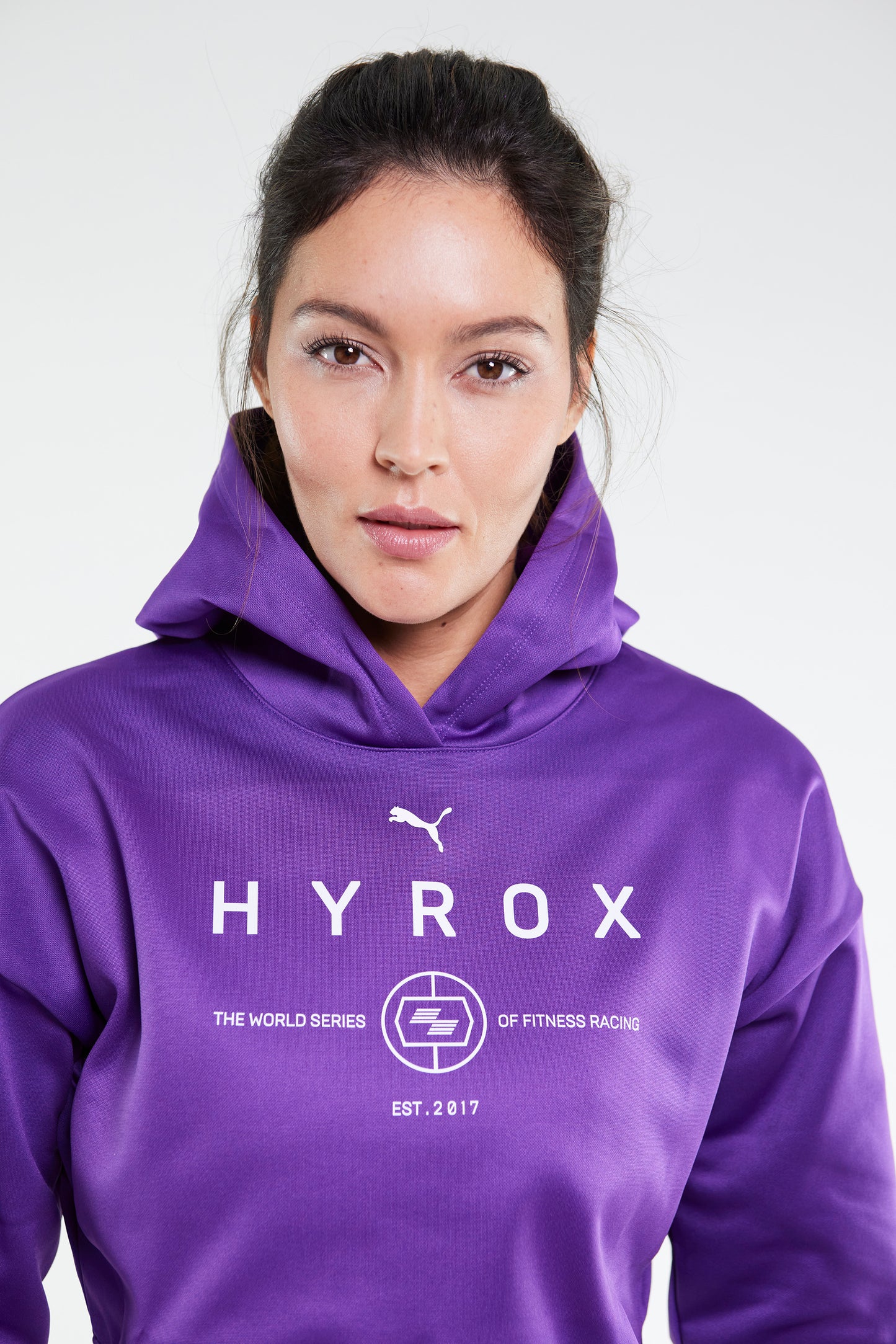 Puma Strong PWRFLC Hoodie - purple