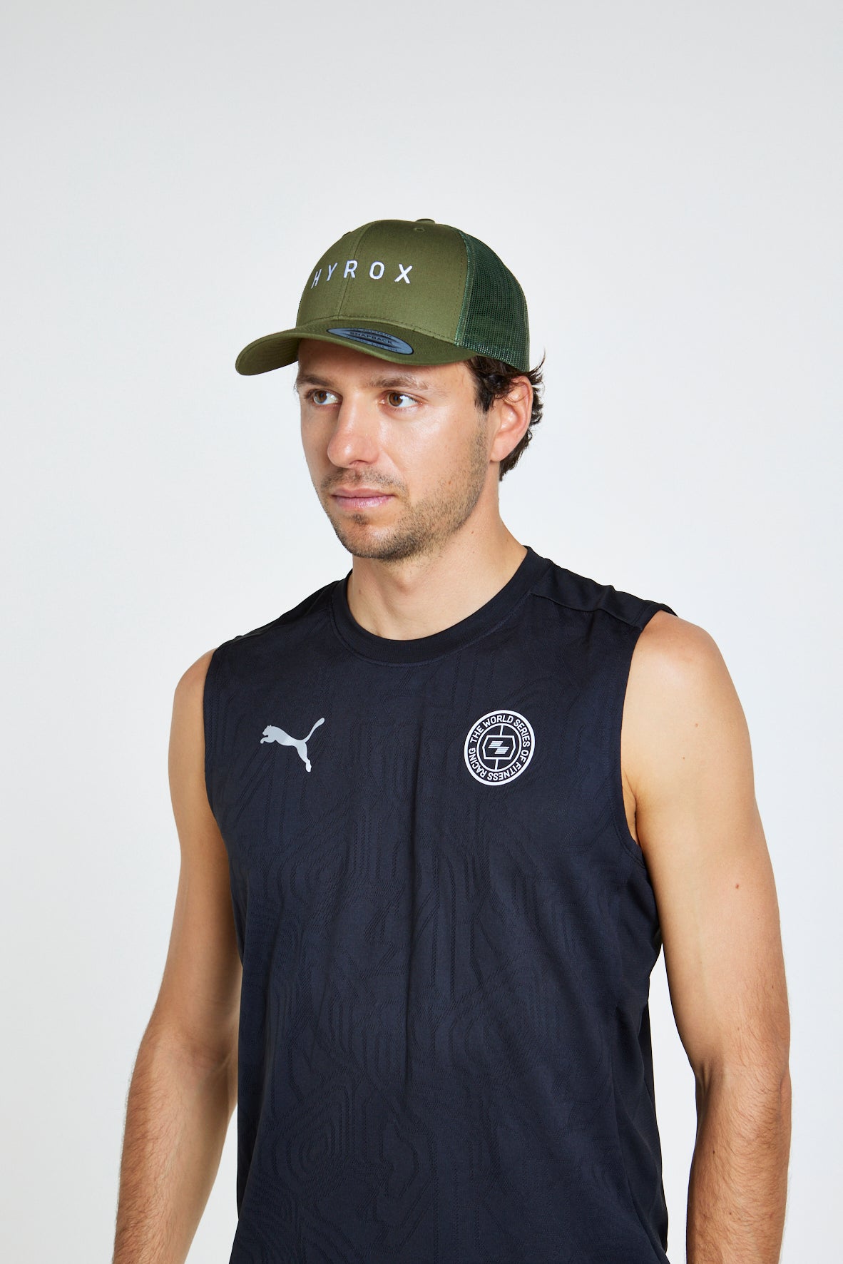 HYROX|Trucker Cap - Green