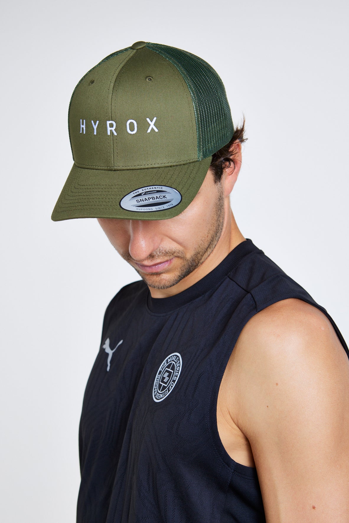 HYROX|Trucker Cap - Green