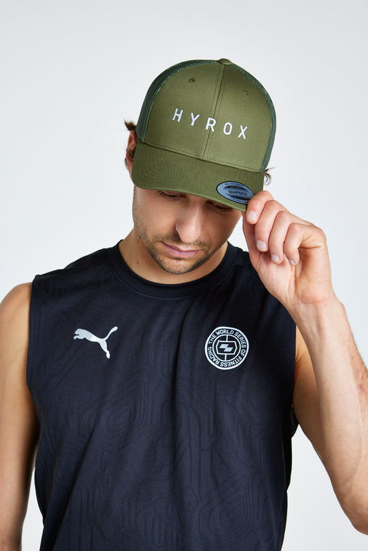 HYROX|Trucker Cap - Green