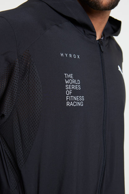 HYROX|PUMA FIT Woven FZ Jacket - Black