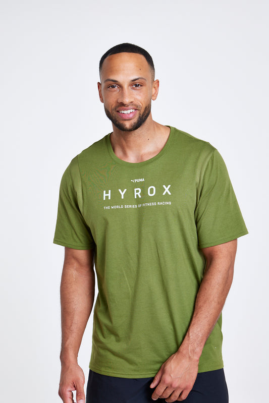 PUMA|HYROX Fit Triblend Tee - Green