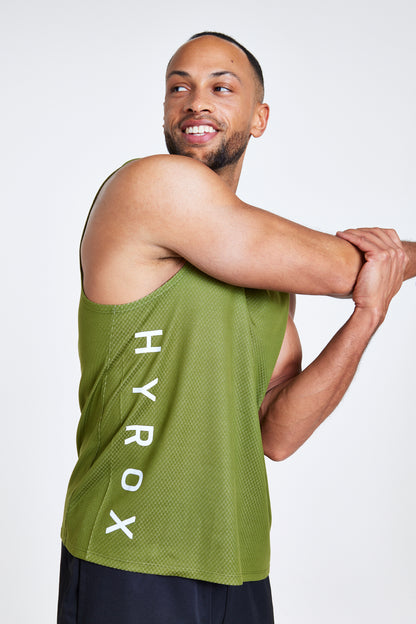 HYROX|PUMA DriRelease Mesh Tank - Green