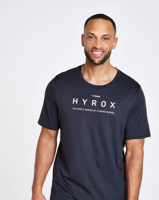 HYROX|PUMA FIT Triblend Tee - Black