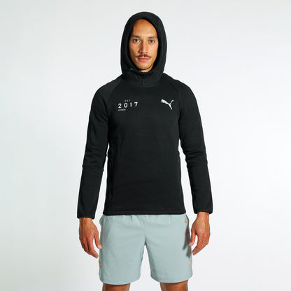 Evostripe Performance Hoodie - Black