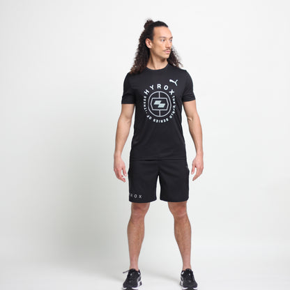 HYROX|PUMA Short Sleeve Active Tee - Black