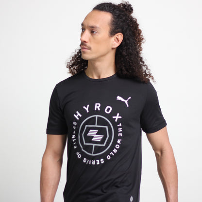 HYROX|PUMA Short Sleeve Active Tee - Black