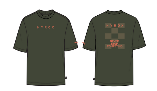 HYROX x PUMA Basic Tee - Green