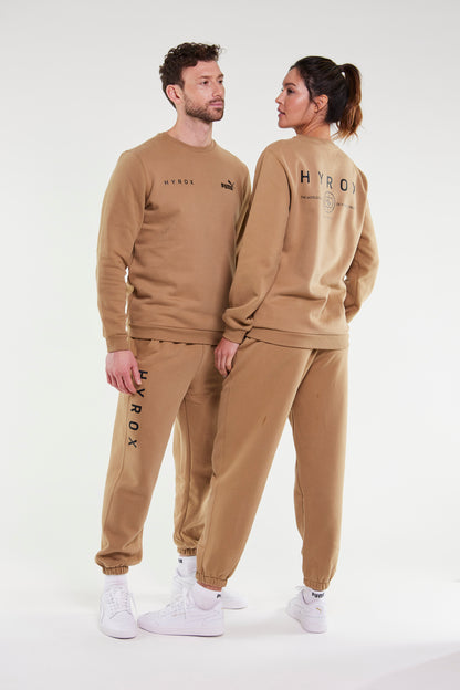 Feel Good Tracksuit Bundle: Beige Sweater and Jogger Set